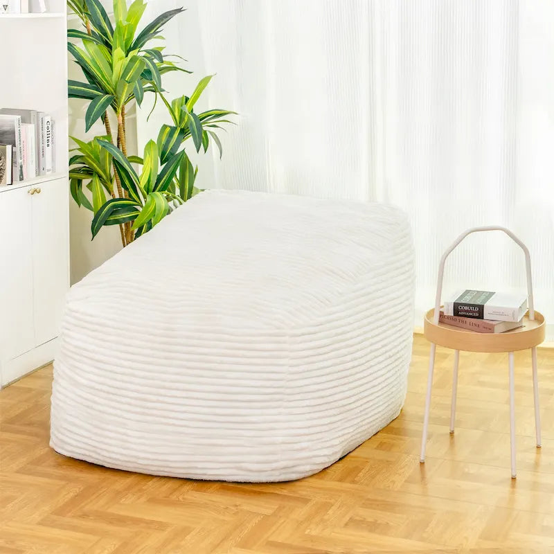 Faux Fur Bean Bag Chair