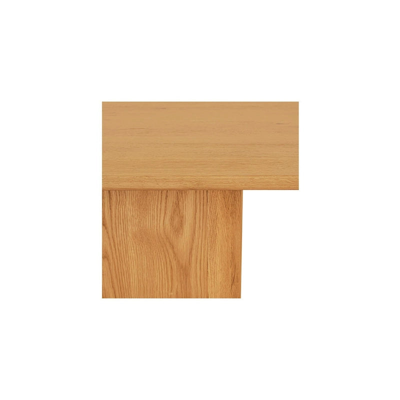 NADAAL STUDIOS Octavian, Rectangular Coffee Table With Round Corners - 55W x36D x17H