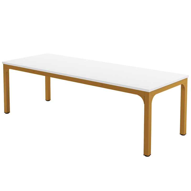 2-Person Computer Desk, 78.7 Inch Wide Workstation