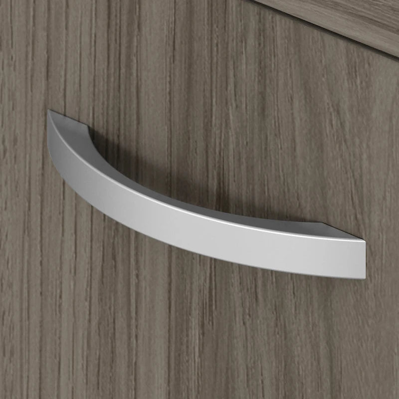 Low Storage Cabinet with Doors and Shelves - Multiple Finishes Available