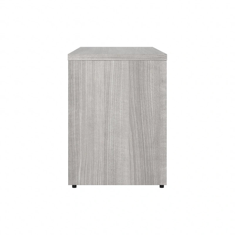 Low Storage Cabinet with Doors and Shelves - Multiple Finishes Available
