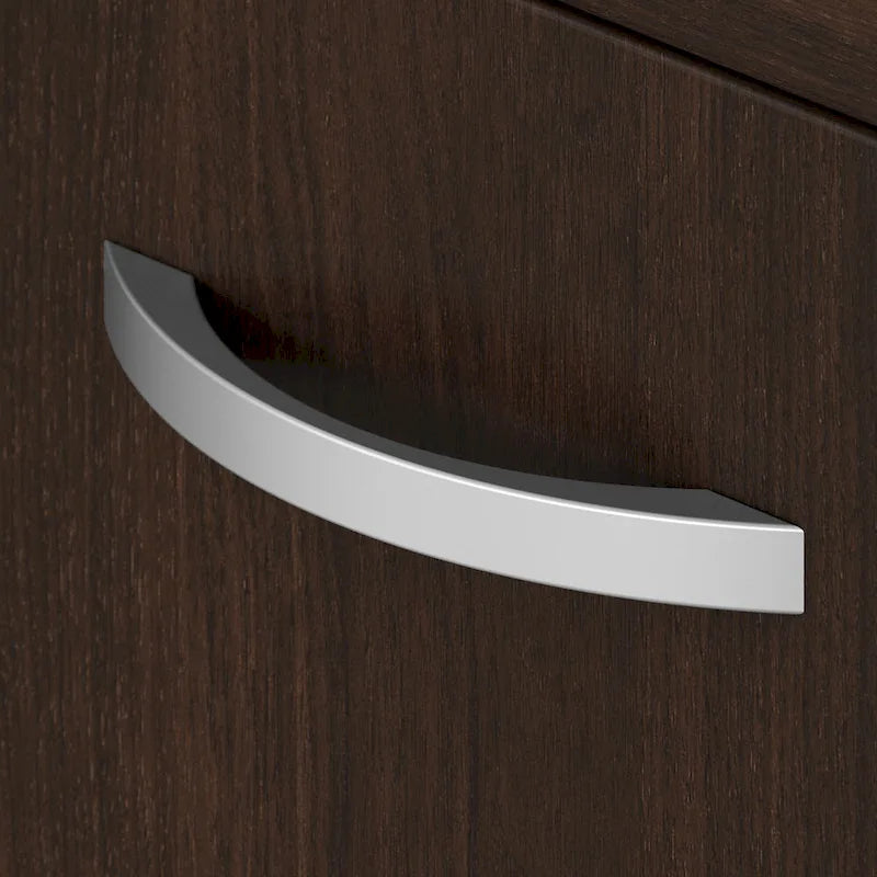 Low Storage Cabinet with Doors and Shelves - Multiple Finishes Available