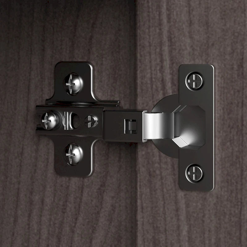 Low Storage Cabinet with Doors and Shelves - Multiple Finishes Available