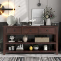 Retro Console Table with 3 Drawers - Multiple Colors