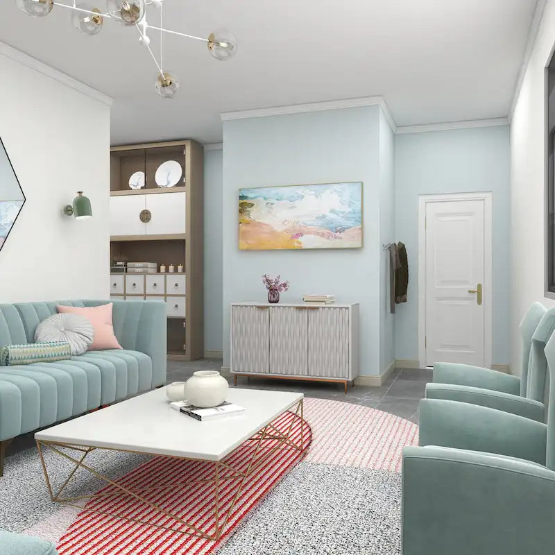 White Wood Contemporary Cabinet