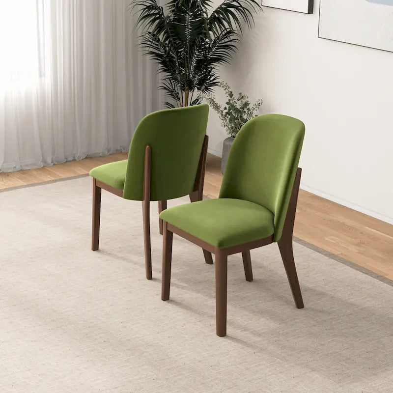 Linen Upholstered Dining Chair