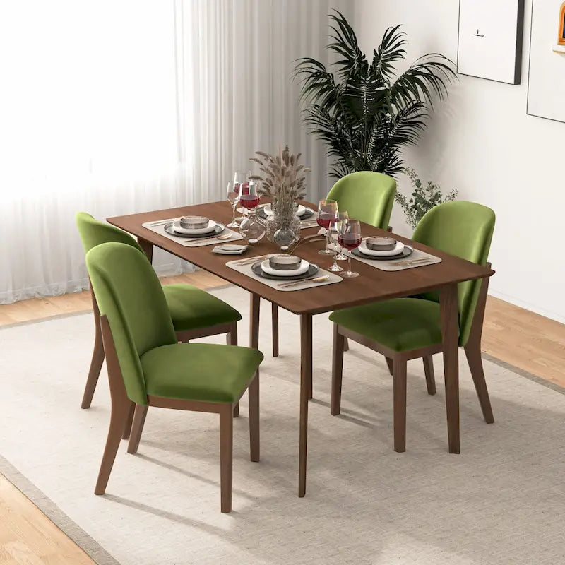 Linen Upholstered Dining Chair