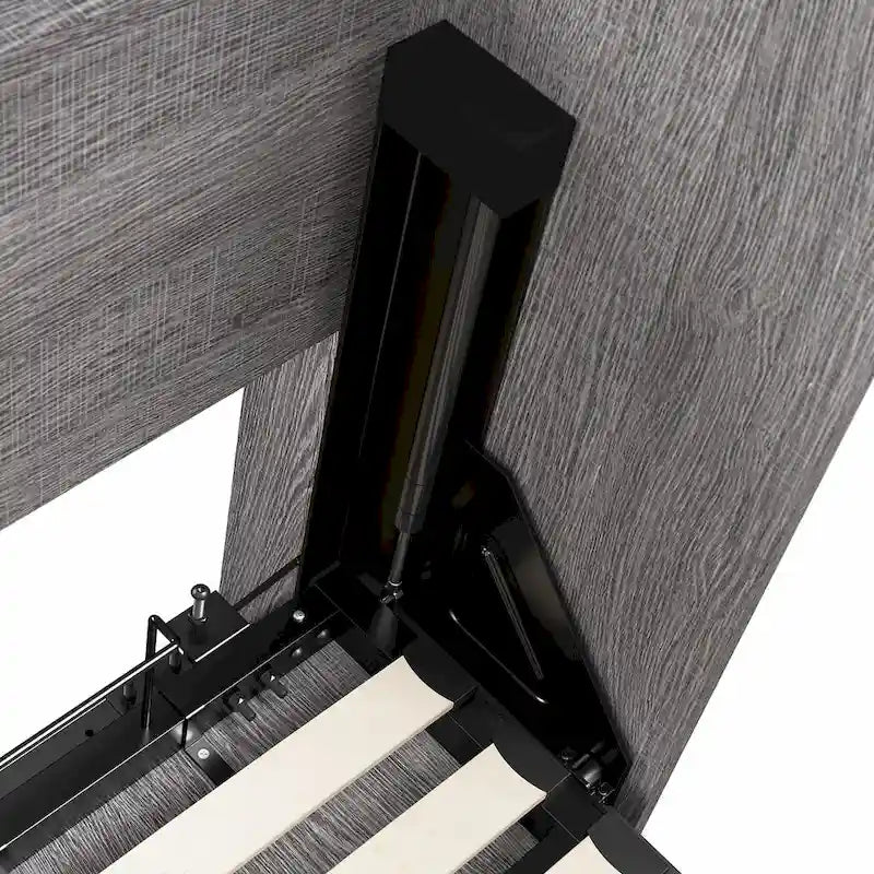 Full Murphy Bed with Closet Organizer and Drawers - Wall Mounted