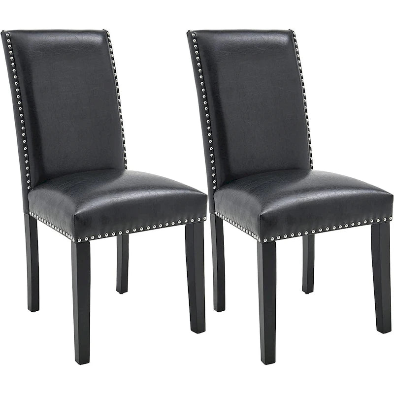 Faux Leather Dining Chair