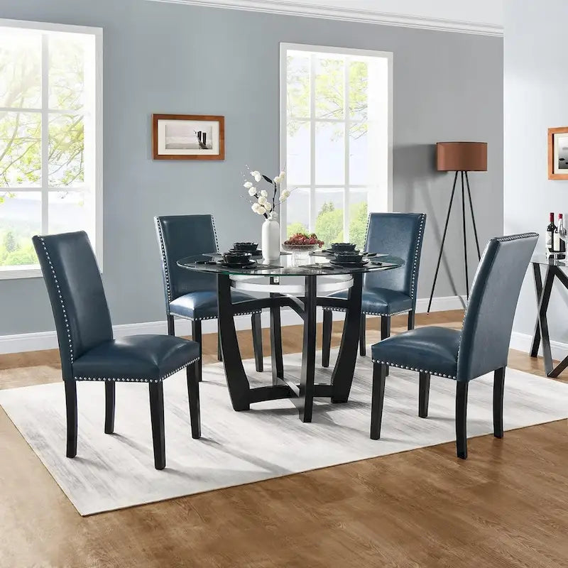 Faux Leather Dining Chair