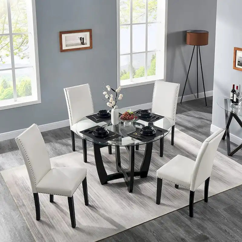 Faux Leather Dining Chair