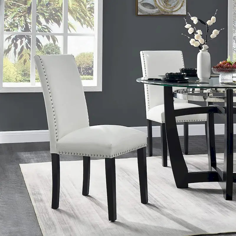 Faux Leather Dining Chair