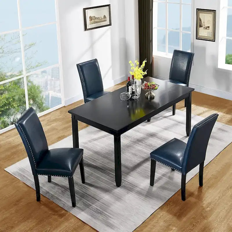 Faux Leather Dining Chair