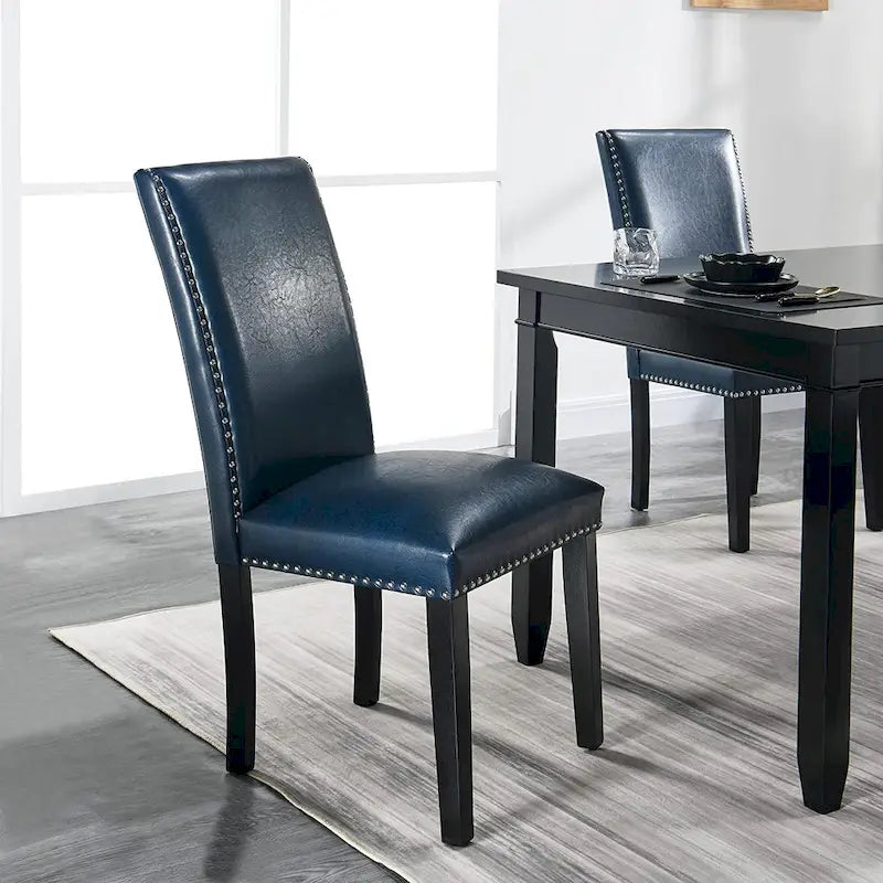 Faux Leather Dining Chair