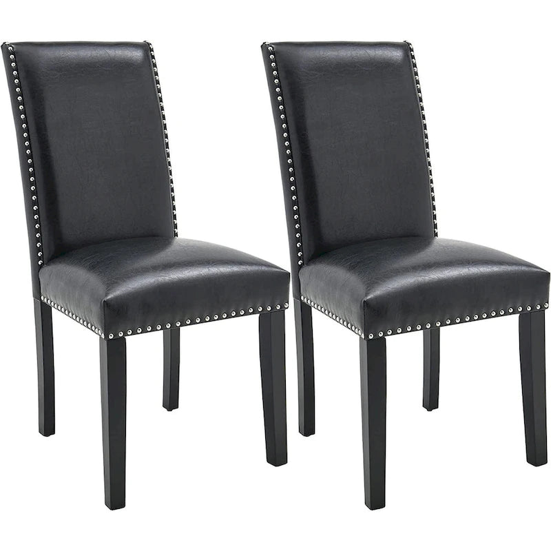 Faux Leather Dining Chair