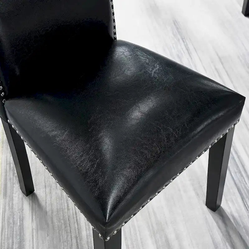 Faux Leather Dining Chair