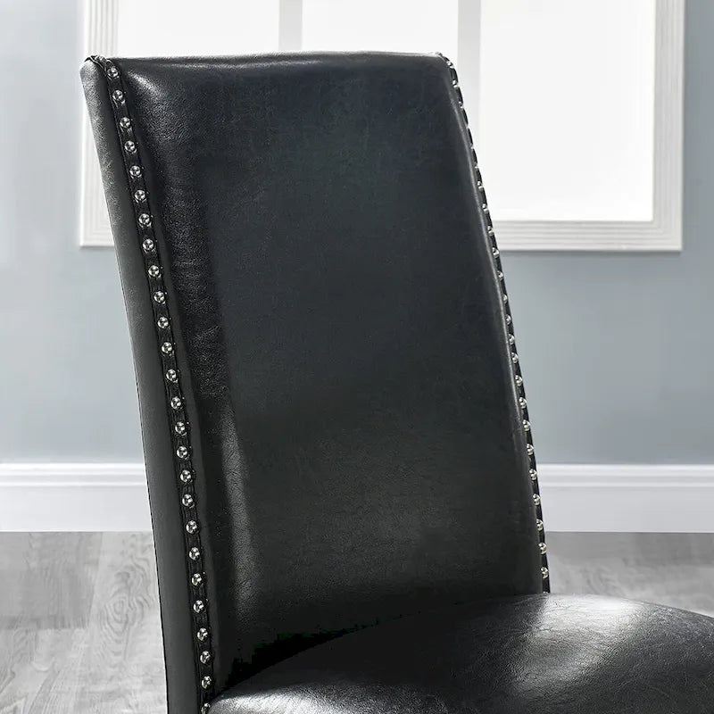 Faux Leather Dining Chair