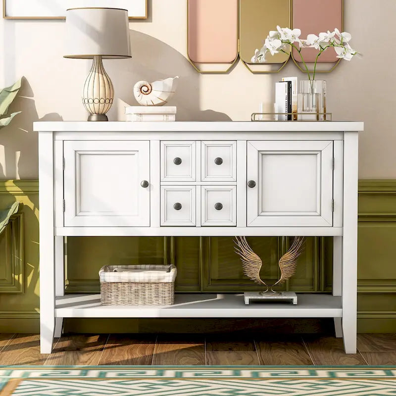 Cambridge Series Buffet with Bottom Shelf