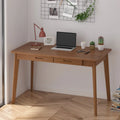 Writing Desk with 2 Drawers - Wood Legs - 47 Inch