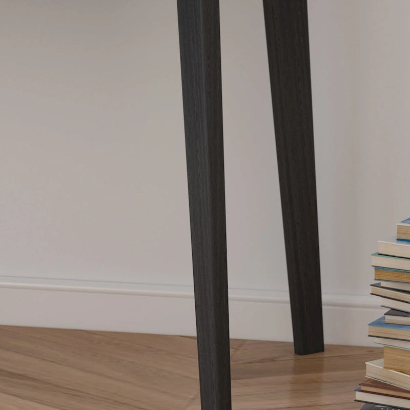 Writing Desk with 2 Drawers - Wood Legs - 47 Inch