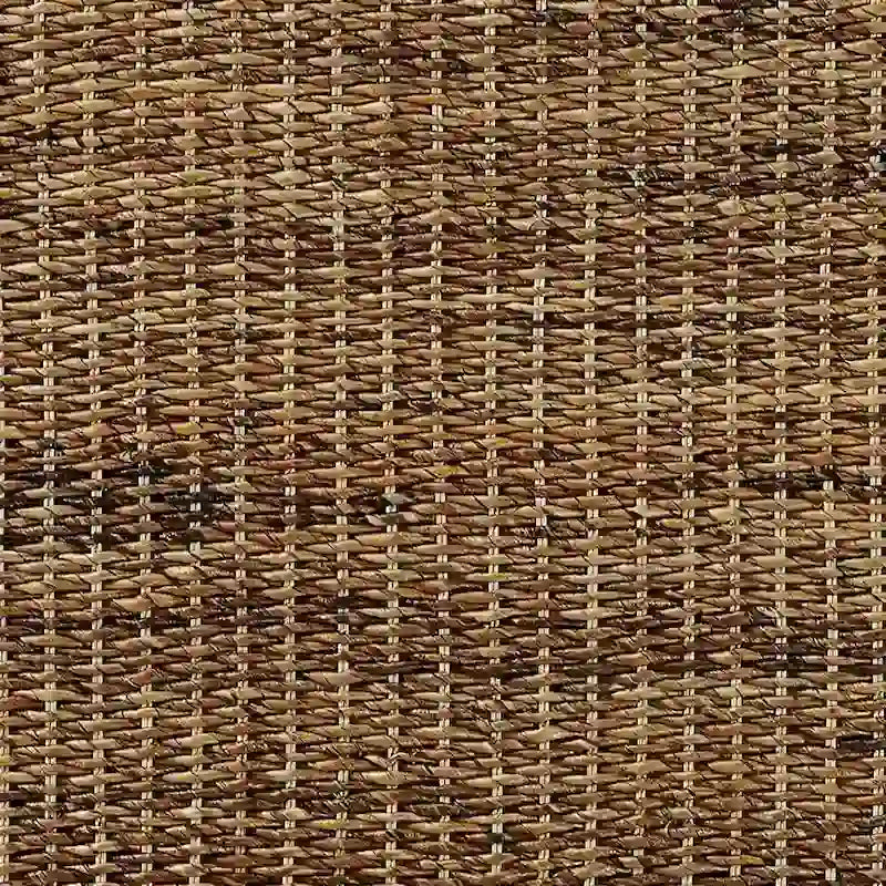 Queen Rattan Bed - Natural Banana Leaf with Arched Headboard