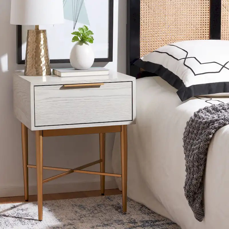 SAFAVIEH Kaelyn Modern 1-Drawer Nightstand