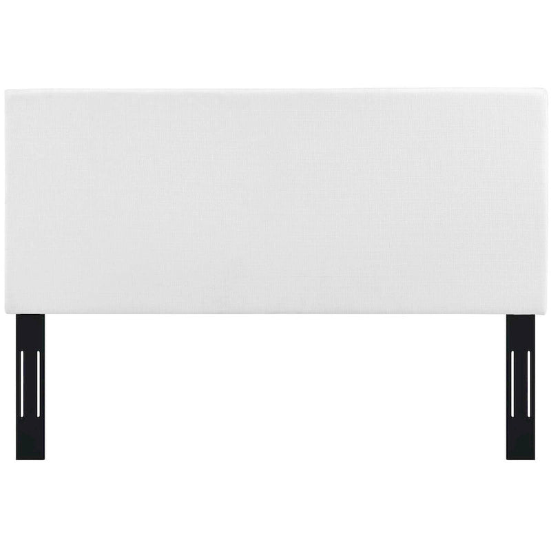 Full/Queen Upholstered Headboard - Beige Linen Fabric