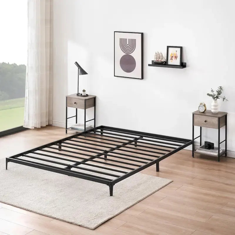 Heavy Duty Metal Platform Bed Frame