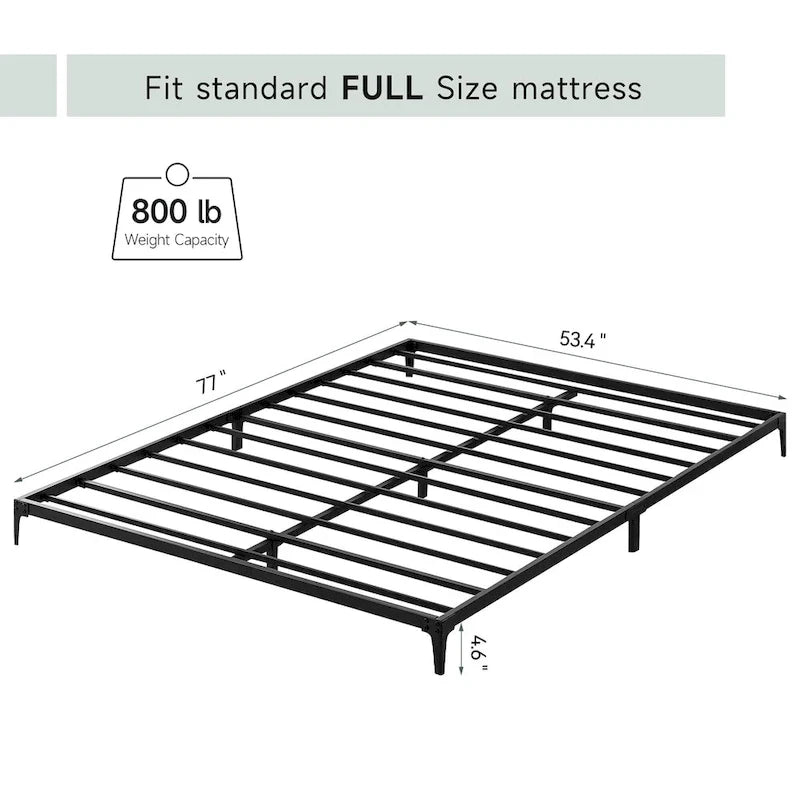 Heavy Duty Metal Platform Bed Frame