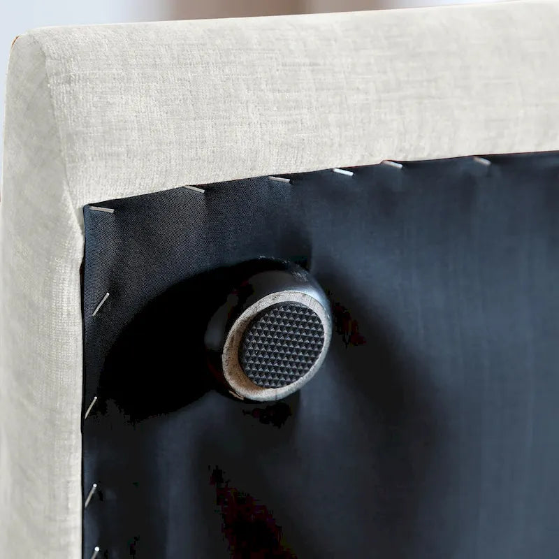 L-Shape Sectional Sofa with Ottoman - Chenille Modular Couch