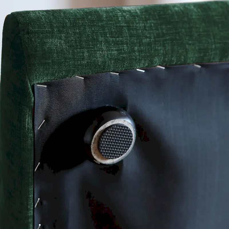 L-Shape Sectional Sofa with Ottoman - Chenille Modular Couch