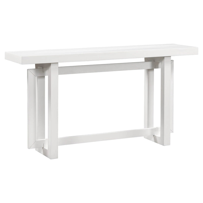 Console Table with Industrial-inspired Concrete Wood Top, Extra Long Entryway Table for Entryway, Hallway, Living Room