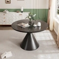 Round High Gloss Dining Table