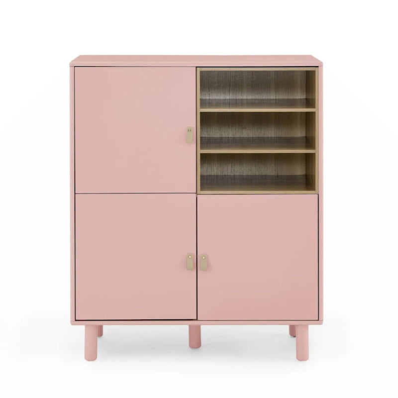 Storage cabinet with door, multifunctional storage cabinet, modern sideboard cabinet, wooden storage cabinet