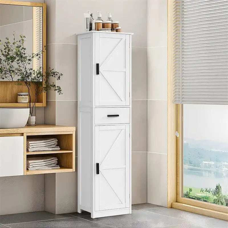 Bathroom Storage Cabinet with 2 Doors