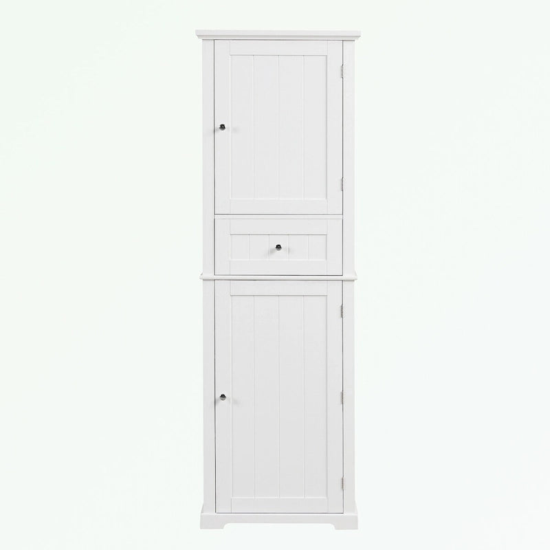 Bathroom Storage Cabinet with Drawer and Adjustable Shelf